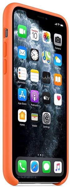 Telefon tok Apple iPhone 11 Pro Max szilikon tok homoktövis ...