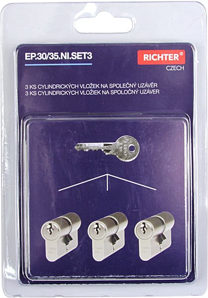 Cylinder Richter Czech EP.30/35.NI.SET3 Packaging/box