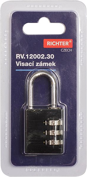 Visiaci zámok Richter Czech RV.12002.30.CRN ...