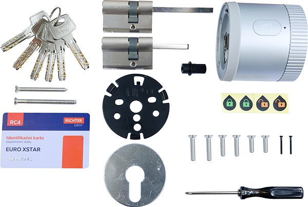 Door hardware Richter Czech DM. Smartmotor.01.STR - EXR. 55/30 - 70.NI .
