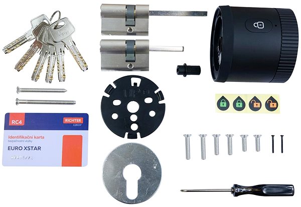 Door hardware Richter Czech DM. Smartmotor.01.CE - EXR. 30/30 - 70.NI .