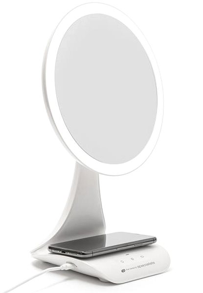 Schminkspiegel RIO Wireless charging mirror with LED light X5 Magnification ...