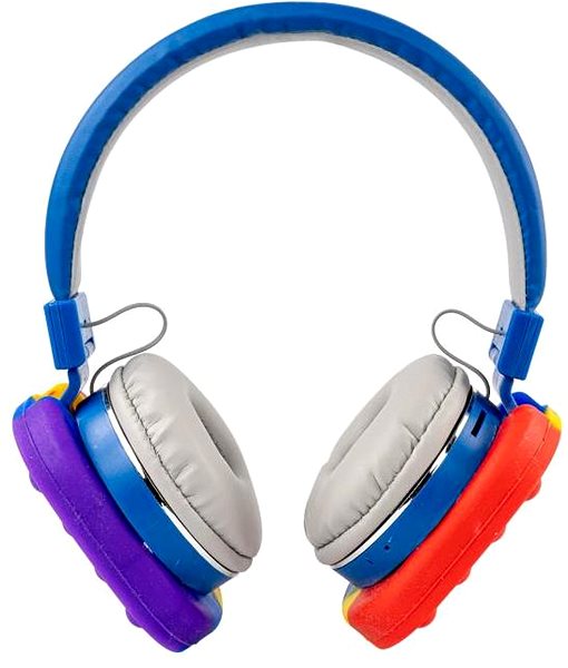 Bezdrátová sluchátka Oxe Bluetooth dětská sluchátka Pop It modrá ...