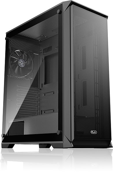 Raijintek ARCADIA IV Black PC case.