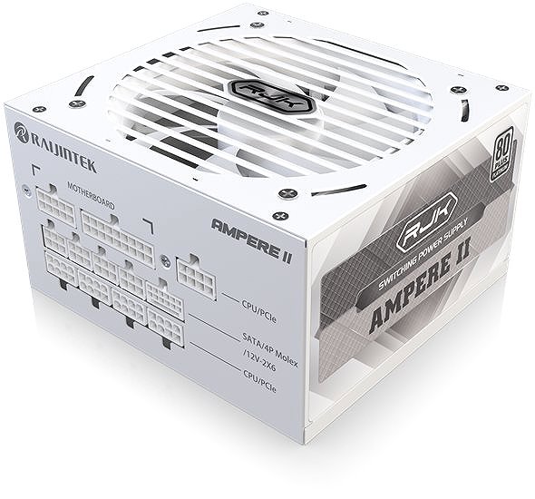 PC-Netzteil Raijintek AMPERE II 850 White ...