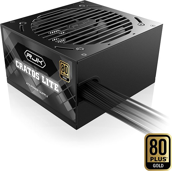 Raijintek CRATOS LITE 650 computer power supply.