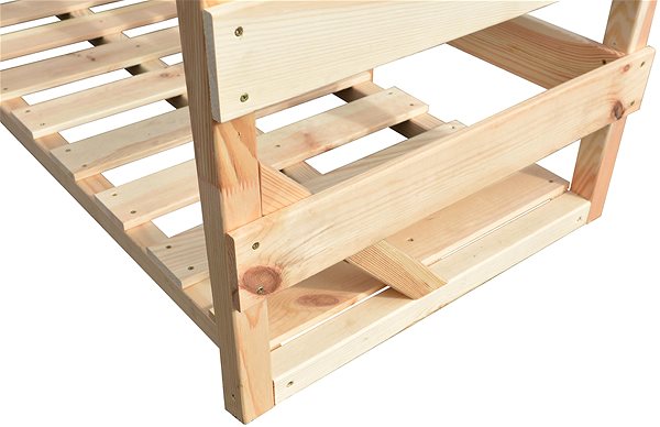 Log cabin ROJAPLAST Maxi log cabin, made of pine wood, 200 cm .