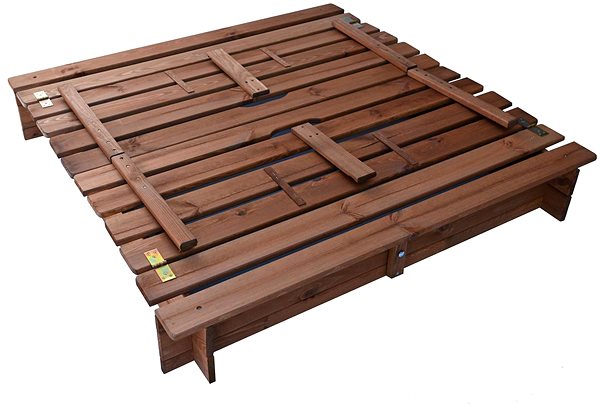ROJAPLAST Sandpit with benches