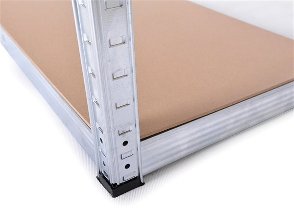 Shelving Unit ROJAPLAST Metal shelf 180 × 90 × 40 cm, 5 shelves ...