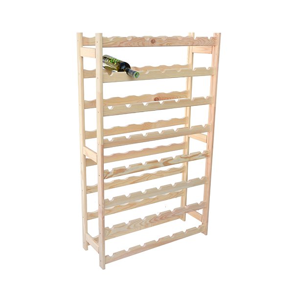 Regál ROJAPLAST drevený regál na víno 120 × 62 × 25 cm ...