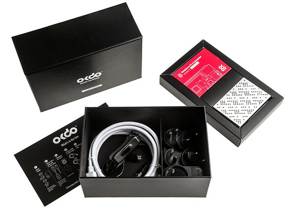 Mini počítač OKDO Raspberry Pi 4 Model B Starter Kit - 4GB RAM Obal/krabička