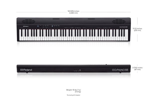 Stage Piano Roland GO:PIANO88 ...