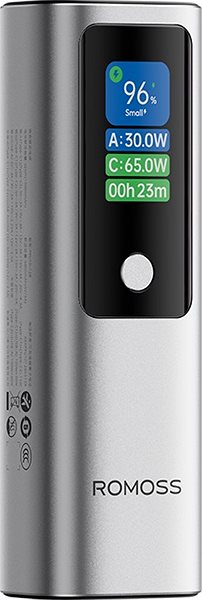 Power Bank Romoss PPU10 10000mAh Fast Charge + PD3.0 (130W) silver ...