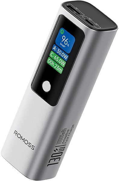 Power Bank Romoss PPU10 10000mAh Fast Charge + PD3.0 (130W) silver ...