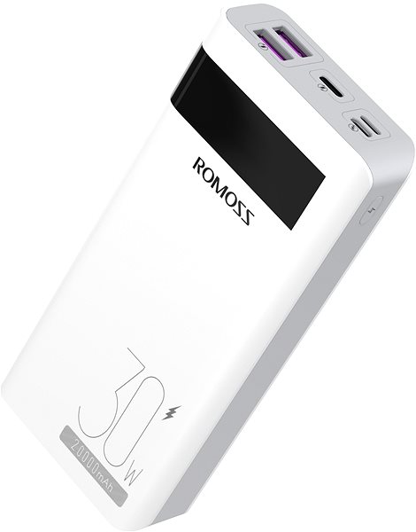 Power Bank Romoss Sense6PS Pro 20000mAh Fast Charge + PD3.0 (30W) white ...
