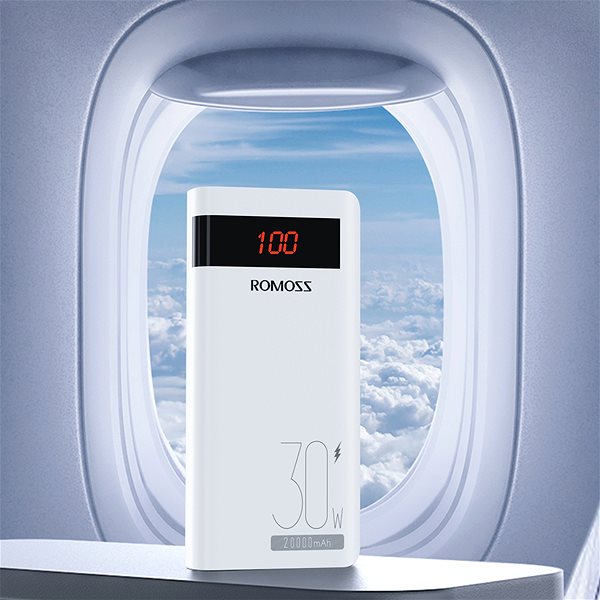 Power Bank Romoss Sense6PS Pro 20000mAh Fast Charge + PD3.0 (30W) white ...