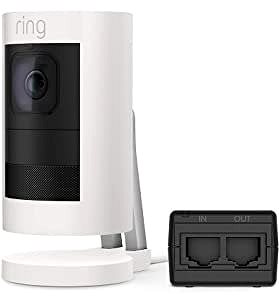 Überwachungskamera Ring Stick up Cam Elite - Weiß Screen