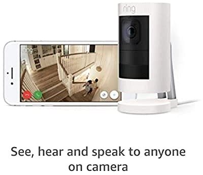 IP Camera Ring Stick up Cam Elite - White Features/technology