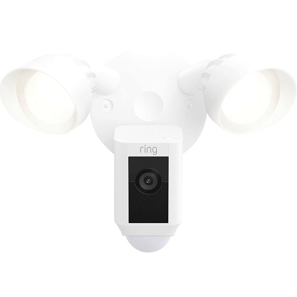 Überwachungskamera Ring Floodlight Cam Wired Plus - White ...