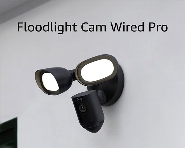 IP kamera Ring Floodlight Cam Pro - Black ...
