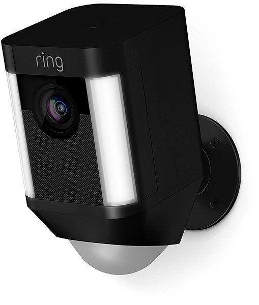 IP Camera Ring Spotlight Cam Battery Black Screen