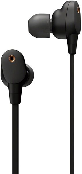 Vezeték nélküli fül-/fejhallgató Sony Hi-Res WI-1000XM2, fekete Képernyő
