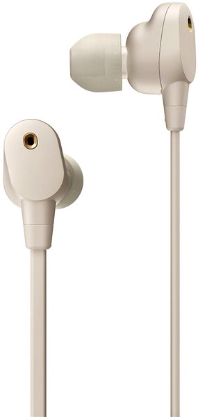 Wireless Headphones Sony Hi-Res WI-1000XM2, grey-silver Screen