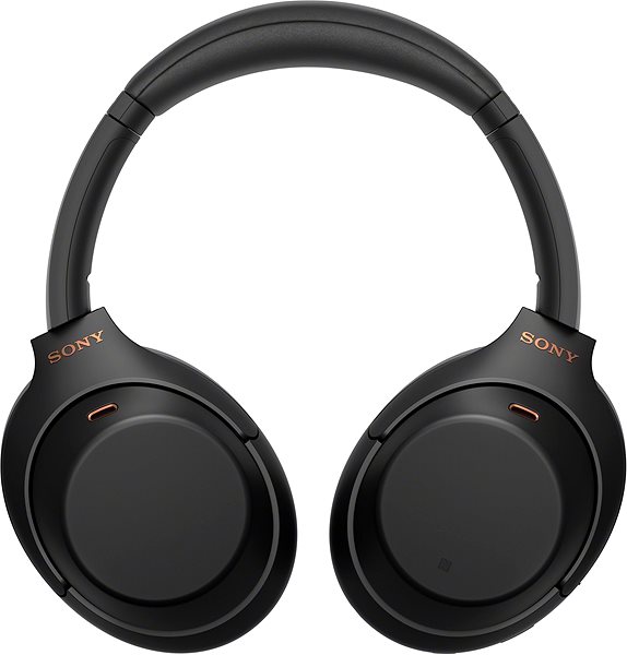Wireless Headphones Sony Hi-Res WH-1000XM4, Black Back page