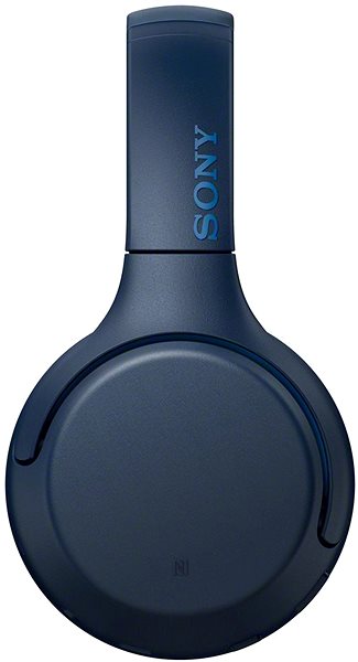 Wireless Headphones Sony WH-XB700 Blue Lateral view