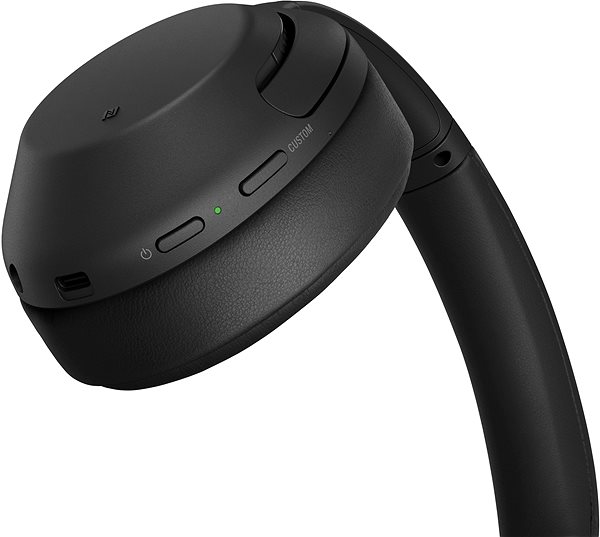 Kabellose Kopfhörer Sony WH-XB900N Schwarz Anschlussmöglichkeiten (Ports)
