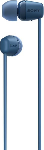 Wireless Headphones Sony WI-C100, Blue Screen