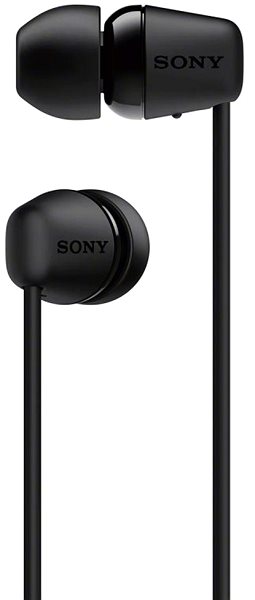 Vezeték nélküli fül-/fejhallgató Sony WI-C200, fekete Képernyő
