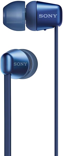 Kabellose Kopfhörer Sony WI-C310 blau Screen