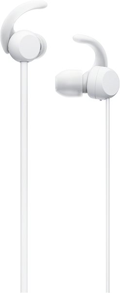 Wireless Headphones Sony Sport WI-SP510, White Screen