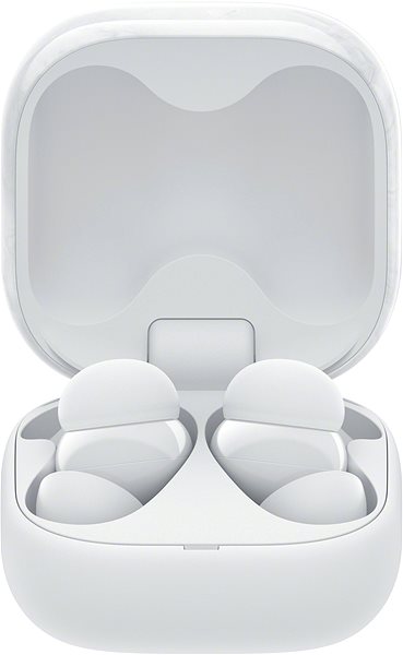 Wireless Headphones Sony Noise Cancelling LinkBuds Fit, white ...