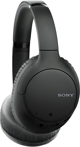 Kabellose Kopfhörer Sony Noise Cancelling WH-CH710N - schwarz Seitlicher Anblick