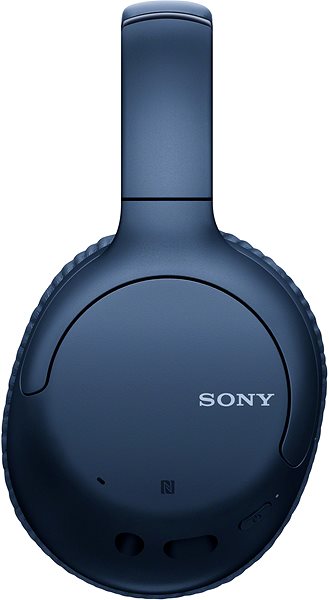 Kabellose Kopfhörer Sony Noise Cancelling WH-CH710N, blau Seitlicher Anblick