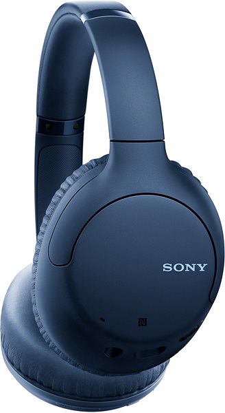 Wireless Headphones Sony WH-CH710N, Blue Lateral view