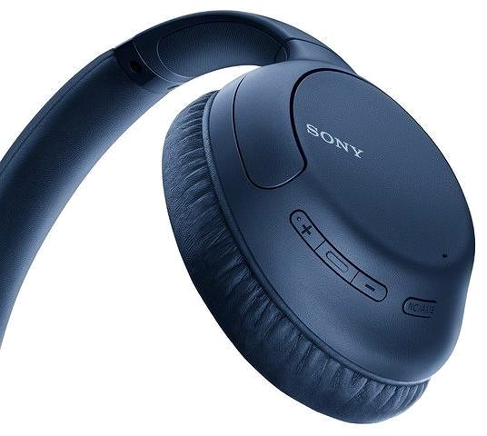 Kabellose Kopfhörer Sony Noise Cancelling WH-CH710N, blau Mermale/Technologie