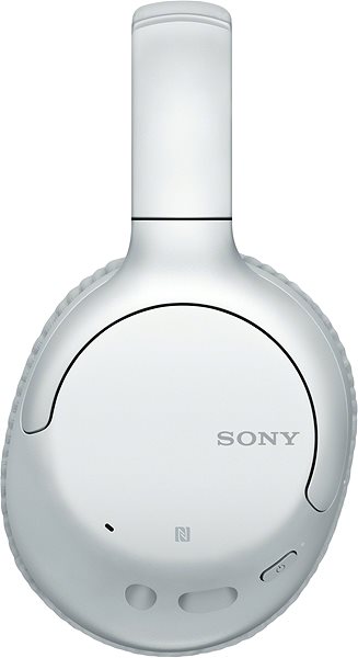 Wireless Headphones Sony WH-CH710N, White-Grey Lateral view