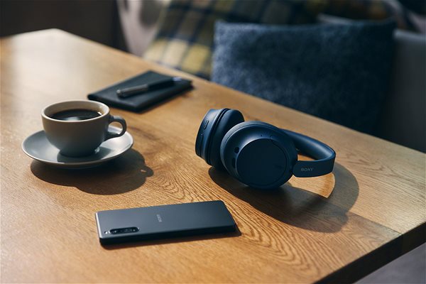 Kabellose Kopfhörer Sony Geräuschunterdrückung WH-CH720N, blau Lifestyle