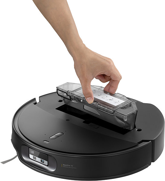 Robotporszívó Roborock Qrevo Edge 2, fekete ...