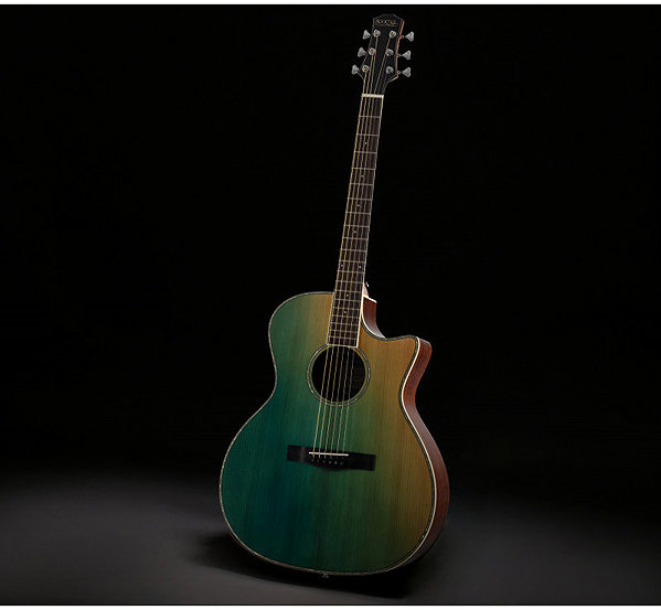 Rocktile WSC-150C-GN/BU acoustic guitar.
