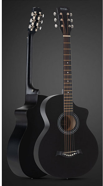 Rocktile WSC-4C-BK acoustic guitar.