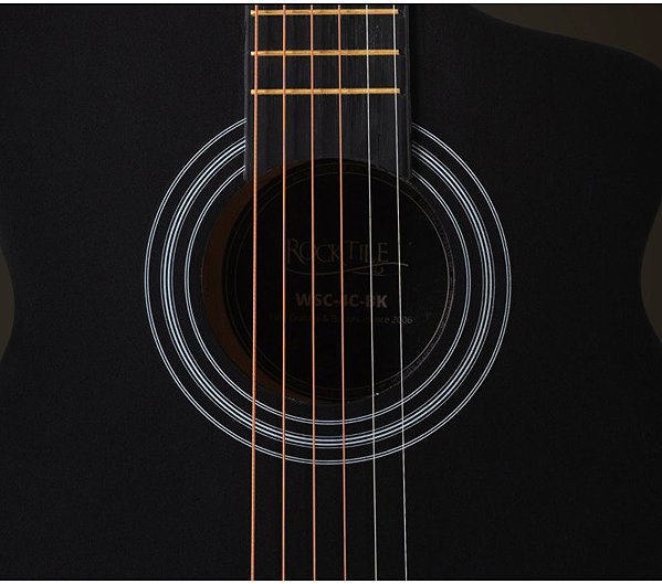 Rocktile WSC-4C-BK acoustic guitar.
