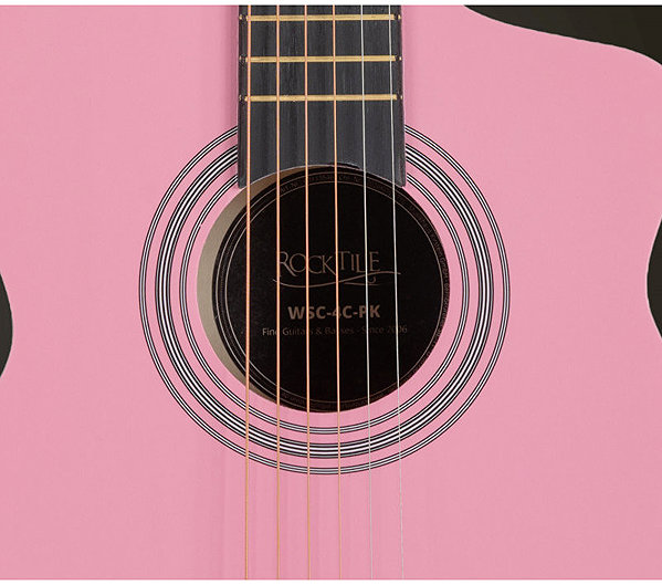 Rocktile WSC-4C-PK acoustic guitar.