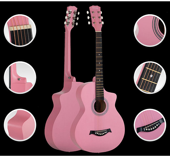 Rocktile WSC-4C-PK acoustic guitar.