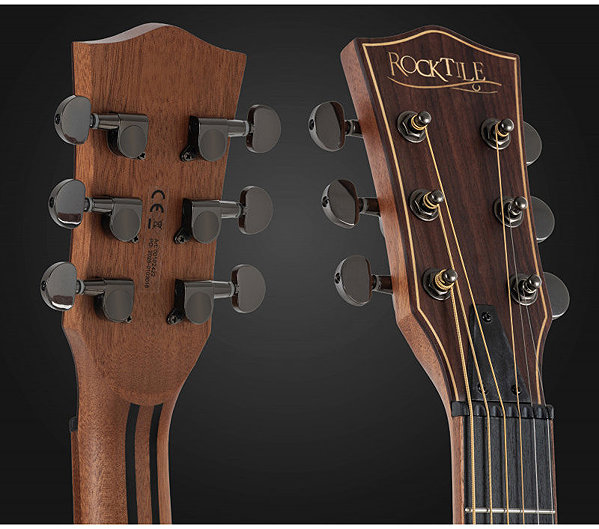 Rocktile OV2C-BN acoustic guitar.