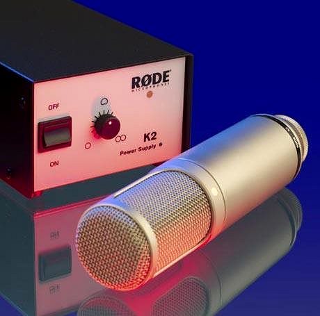 Microphone RODE K2 Lateral view