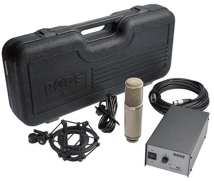 Mikrofon RODE K2 Csomag tartalma